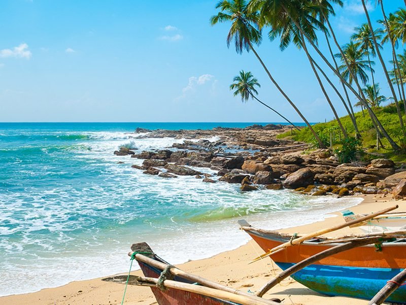 spiagge in Sri Lanka
