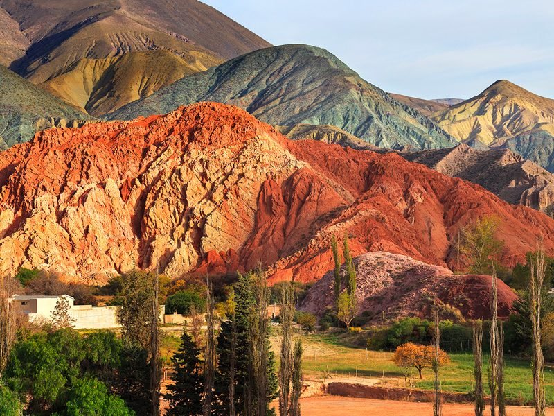cerro de los siete colores, purmamarca, argentina