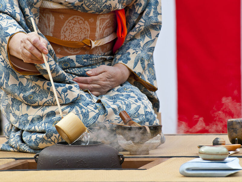 cerimonia del tè, giappone