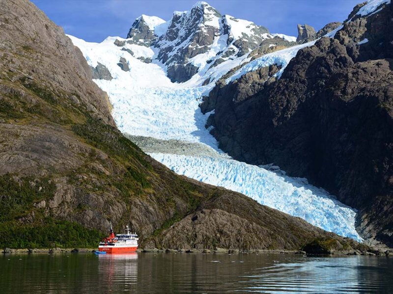 campo de hielo sur © Skorpios Cruises