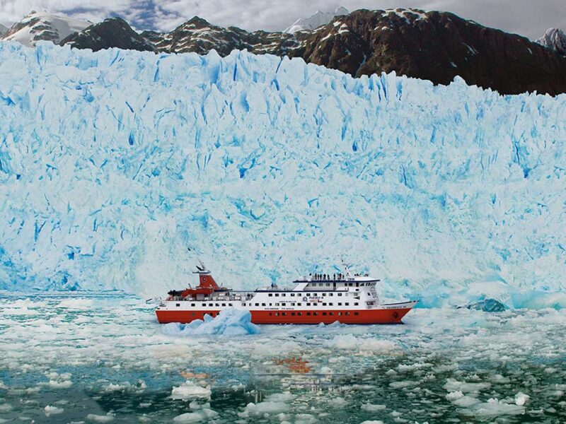 campo de hielo sur © Skorpios Cruises