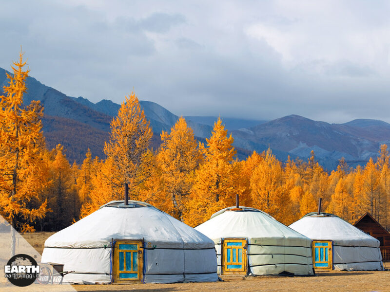 gher, abitazioni tradizionali mongolia