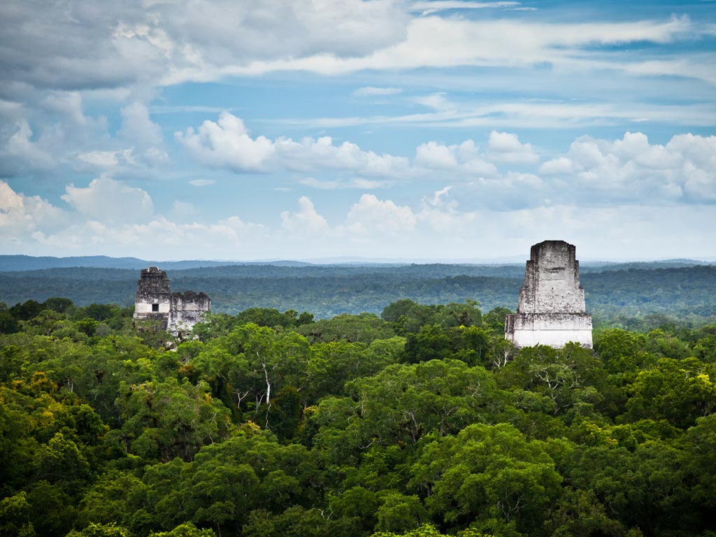 I templi maya di Tikal